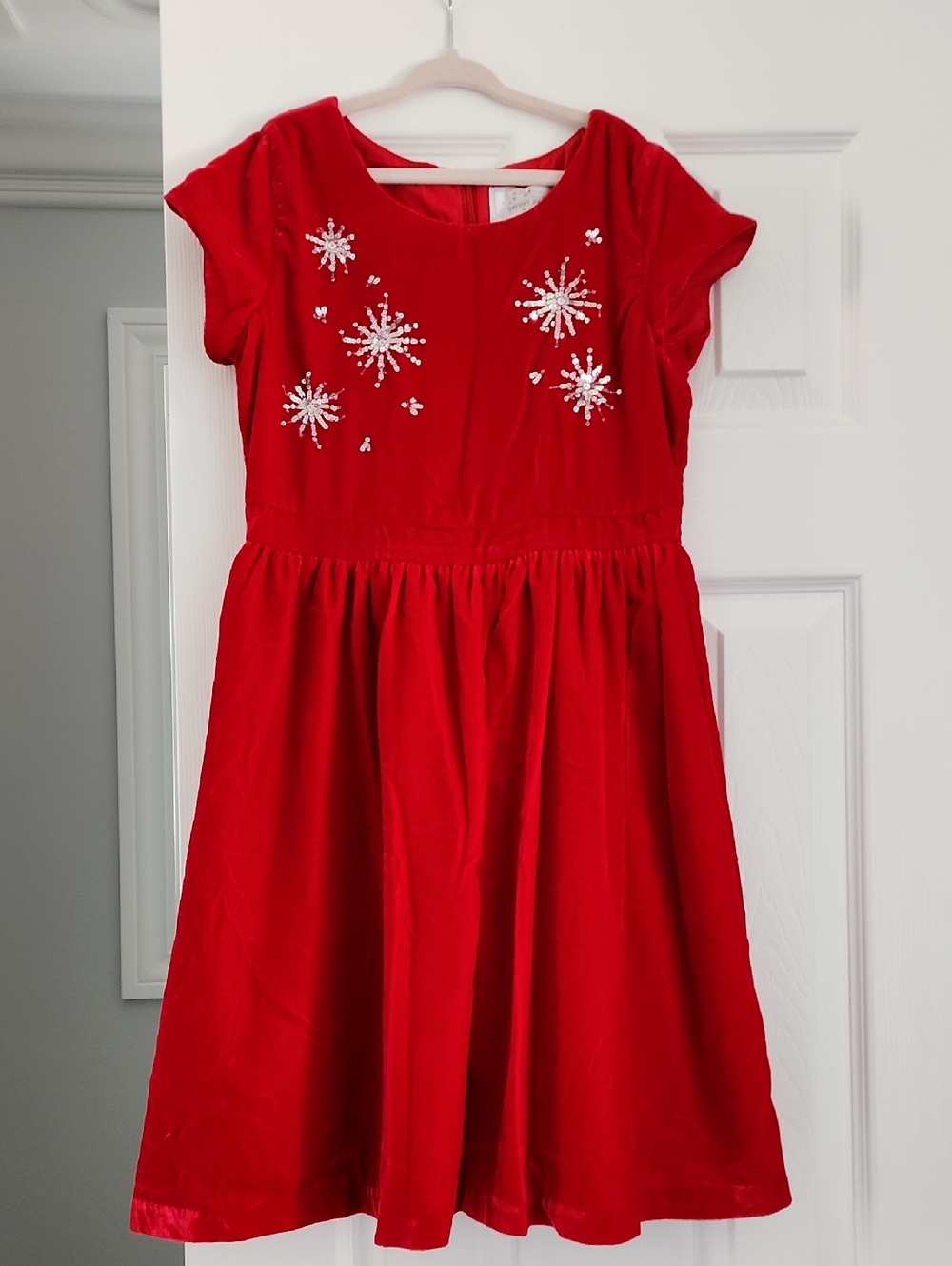Gymboree Red Holiday Snowflake Dress for Girls